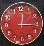 7697-1-PLASTIC WALL CLOCK