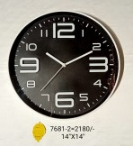 7681-2-PLASTIC WALL CLOCK